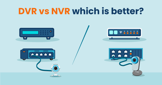 nvr and dvr in cctv